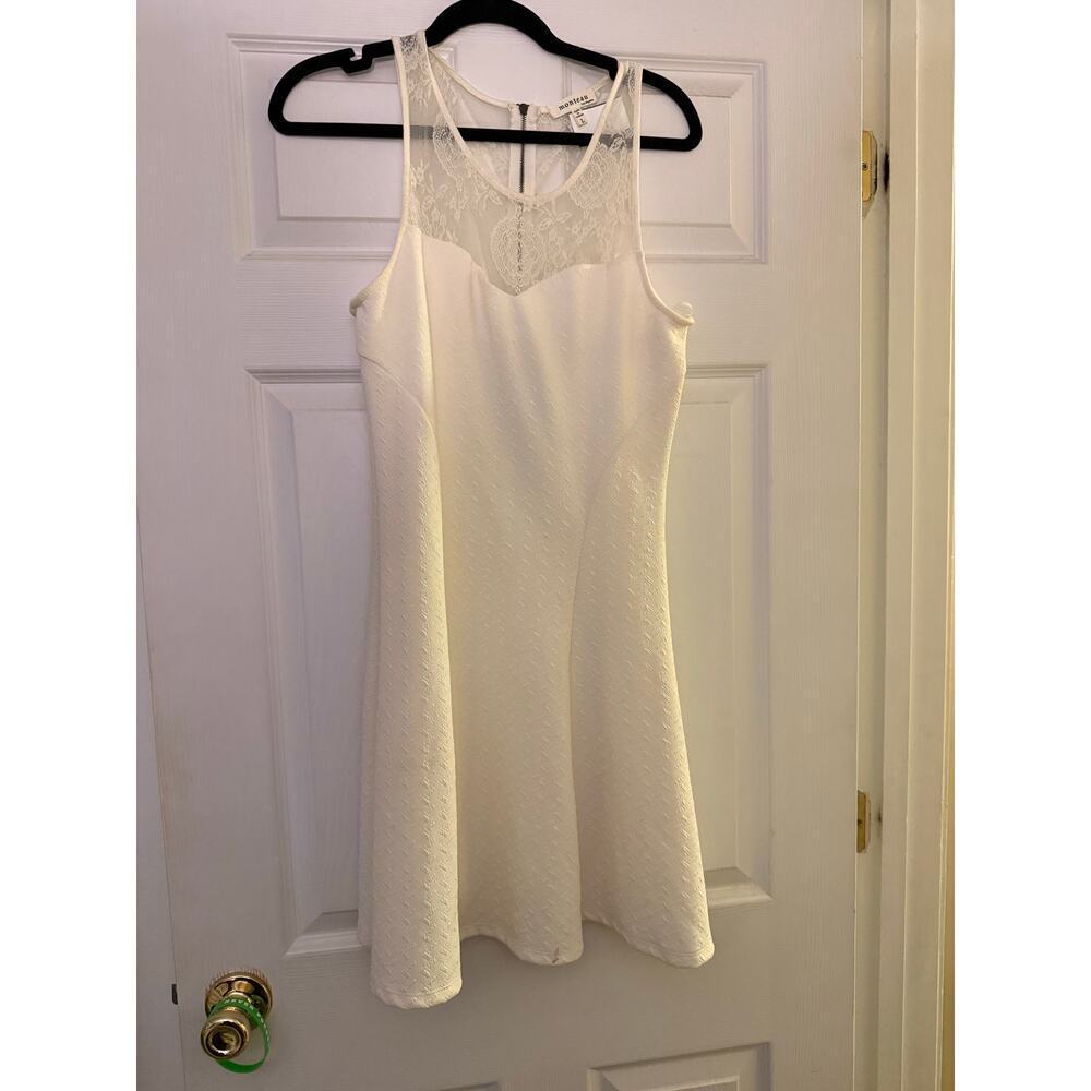 White Dress By Monteau Size Large